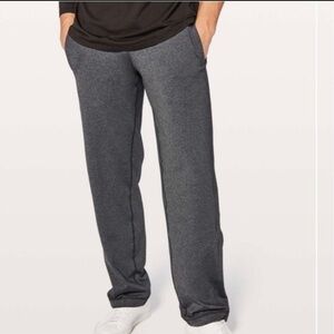 Heather grey Lululemon straight leg sweats